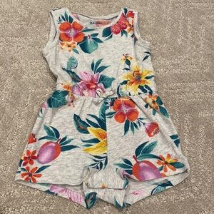 Old Navy 12-18 m flower print romper
